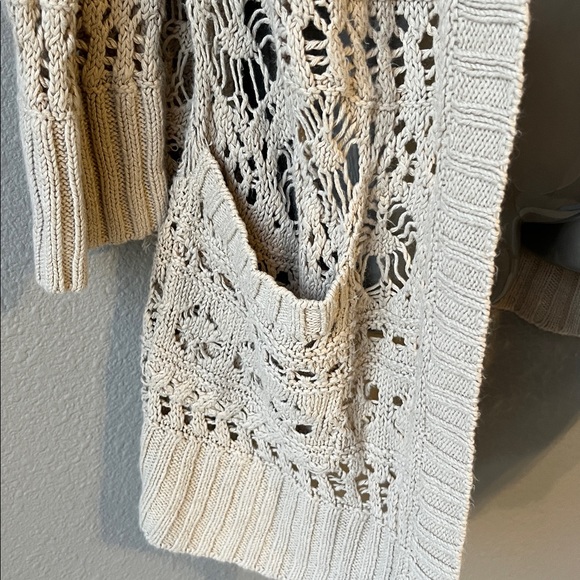 Lucky brand crochet cardigan size L - Picture 10 of 10